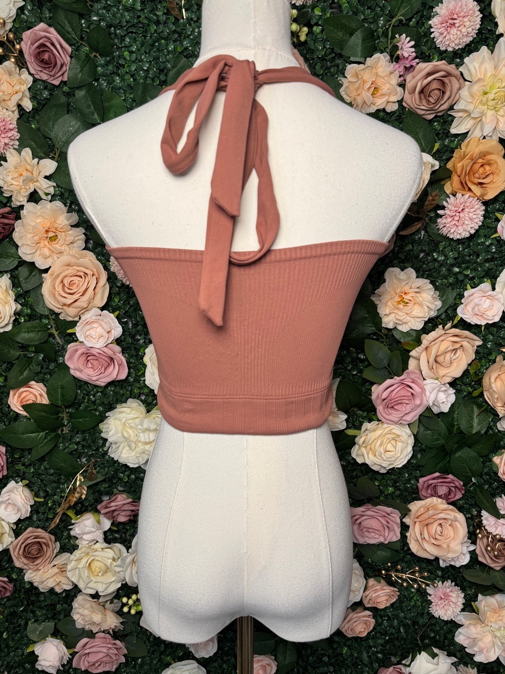 FP Intimately Ribbed Halter Crop Top - Picture 5 of 7